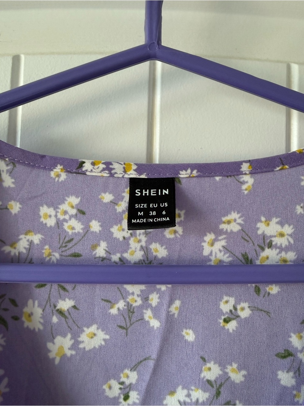 Lavender Floral Maxi Dress with Smocked Waist - Women - Picture 3 of 5